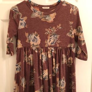 floral babydoll top
